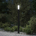 Vidaxl bolderverlichting met sensor 110 cm zwart ip44