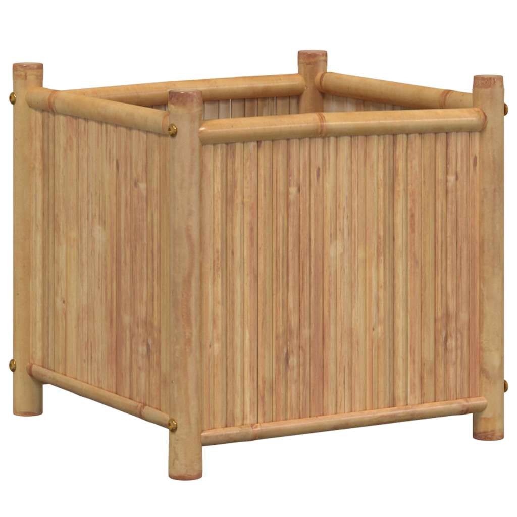VidaXL Pflanzkübel 40x40x40 cm Bambus