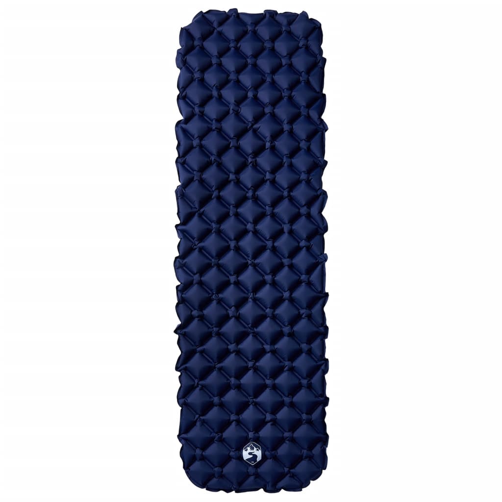 VidaXL Aufblasbare Campingmatratze 190x58x6 cm Einzelbett Marineblau
