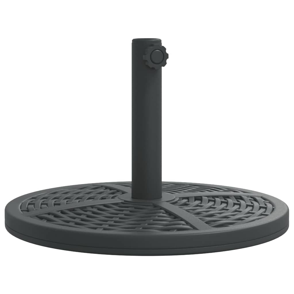 Vidaxl Parasol-Fuß für Stab von Ø38 48 mm 12 kg Rind