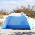 VidaXL Strandzelt für 2 Personen, wasserdicht, Schnellverschluss, Azurblau