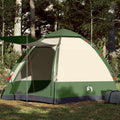VidaXL Campingzelt 4-Personen Schnellveröffentlichung Grün