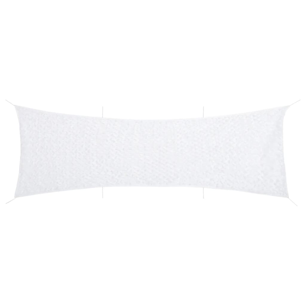 VidaXL Tarnnetz mit Aufbewahrungstasche 613 x 138 cm Weiß