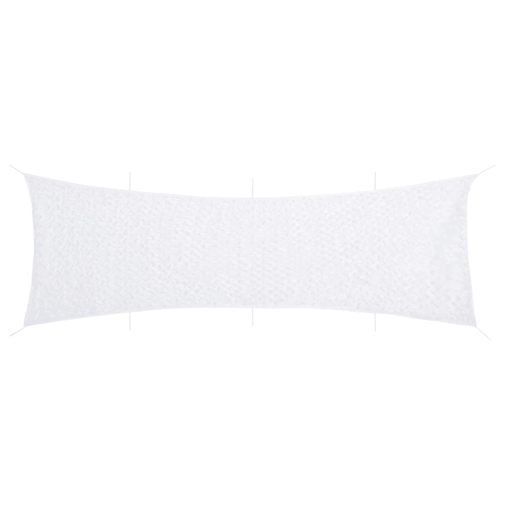 VidaXL Tarnnetz mit Aufbewahrungstasche 809 x 207 cm Weiß