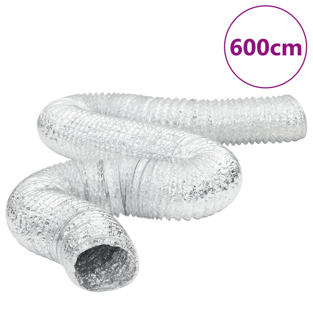 VidaXL Belüftungsschlauch ø12,5 cm 6 m Aluminium