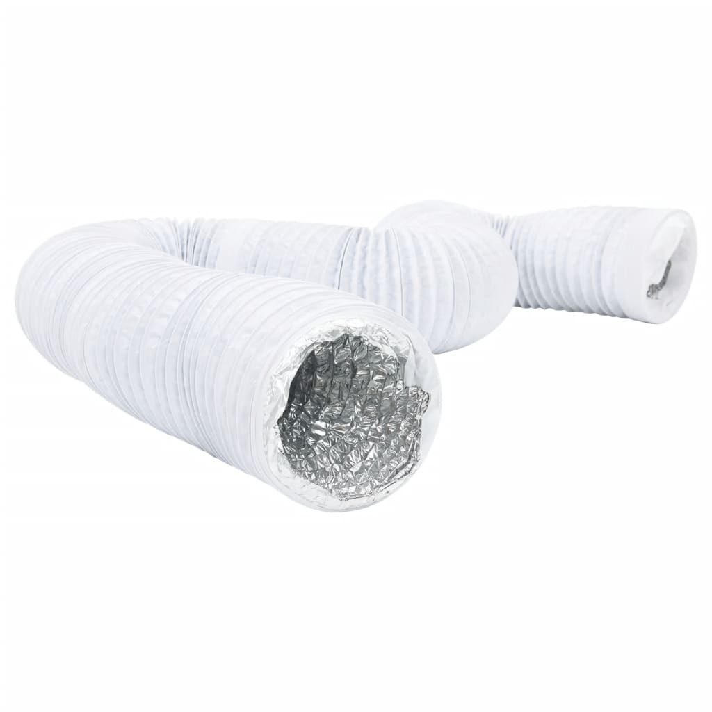 VidaXL Belüftungsschlauch ø10 cm 6 m Aluminium und PVC