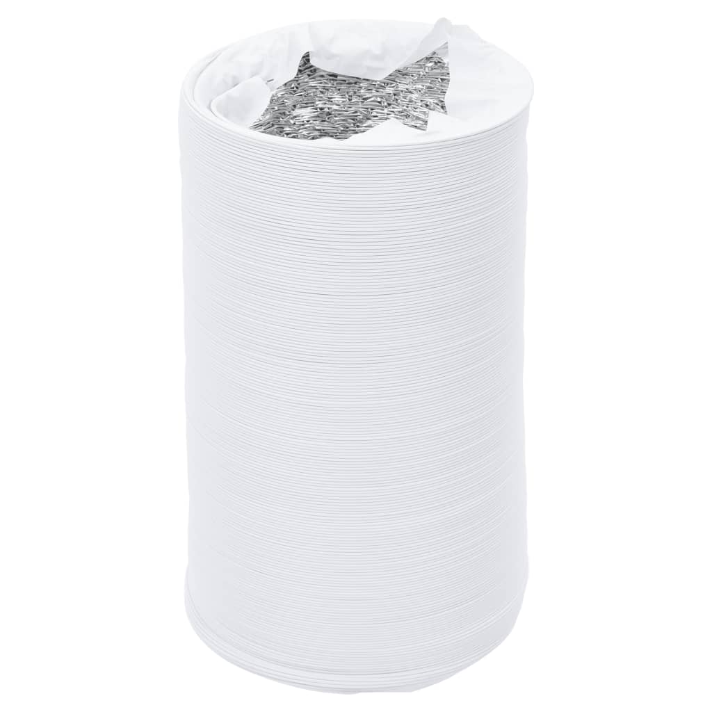 VidaXL Belüftungsschlauch ø10 cm 6 m Aluminium und PVC