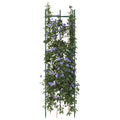 Vidaxl tomatenkooien 4 st 116 cm staal en polypropeen