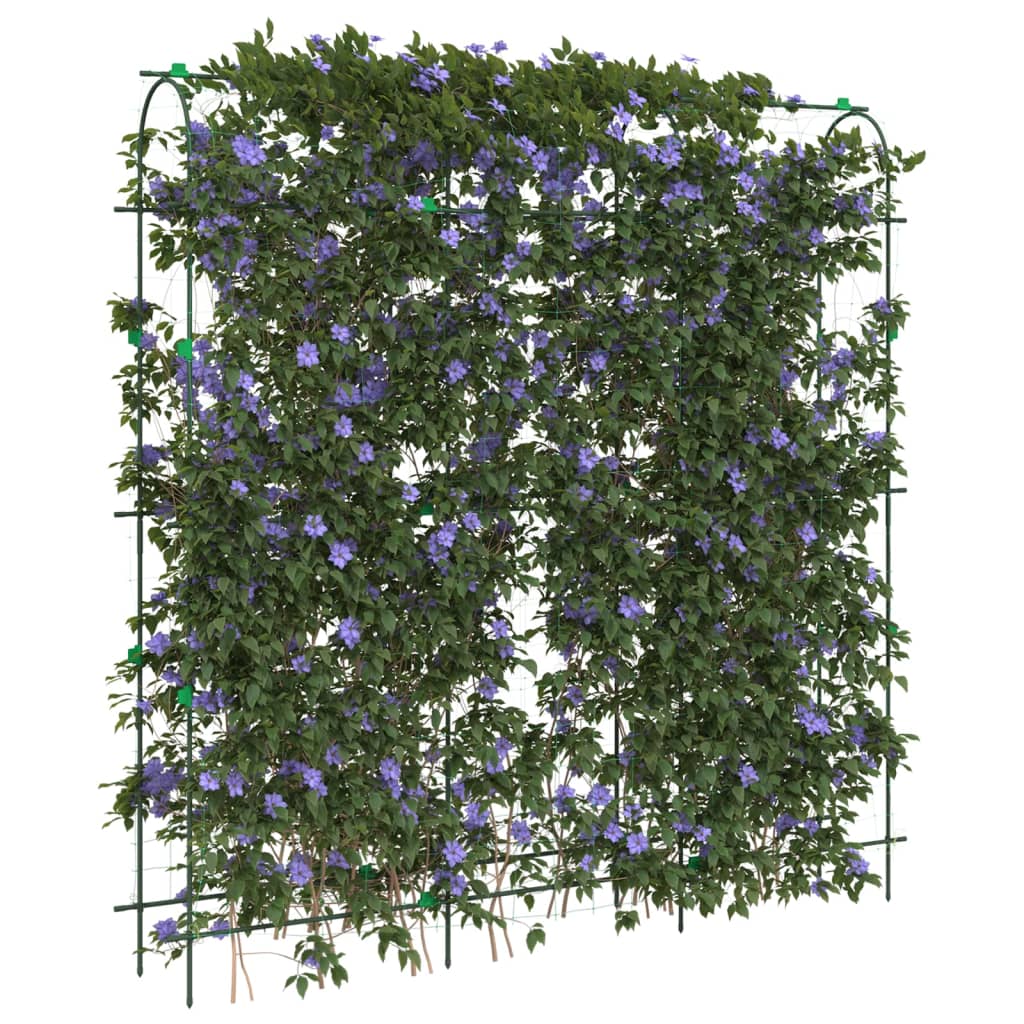 Vidaxl plantenklimrekken 3 st u-frame staal