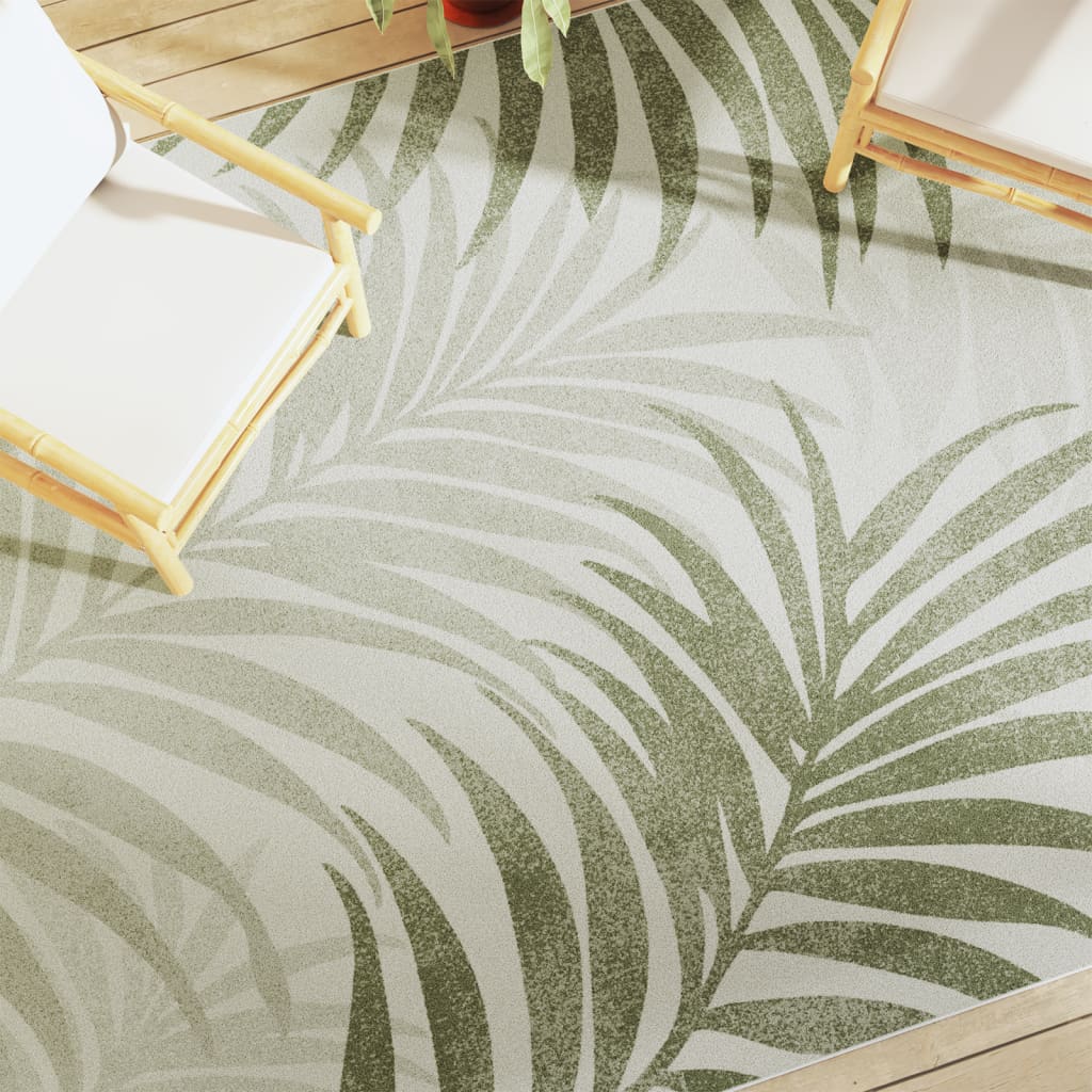 VidaXL Indoor/Outdoor-Kurzflorteppich 190x300 cm Mehrfarbig