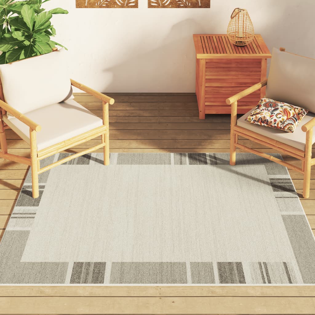 VidaXL Indoor/Outdoor-Kurzflorteppich 120x180 cm Mehrfarbig