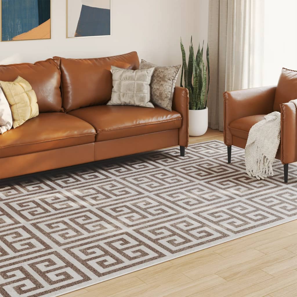 VidaXL Indoor/Outdoor-Kurzflorteppich 190x300 cm Mehrfarbig
