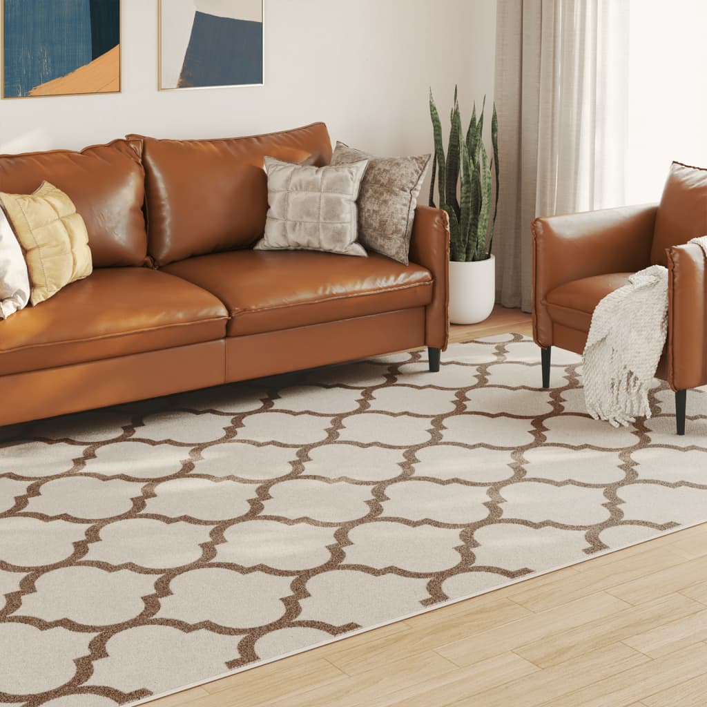 VidaXL Indoor/Outdoor-Kurzflorteppich 190x300 cm Mehrfarbig