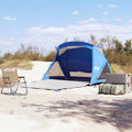 Vidaxl strandtent 2-persoons waterdicht azuurblauw