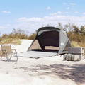 Vidaxl strandtent 2-persoons waterdicht grijs