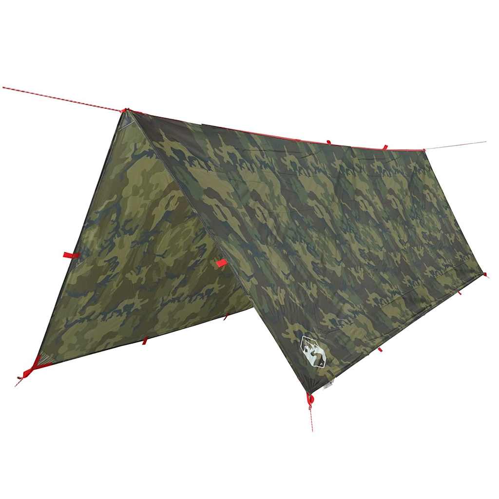 VidaXL Campingmarkise, wasserdicht, 406 x 306 cm, Tarnmuster