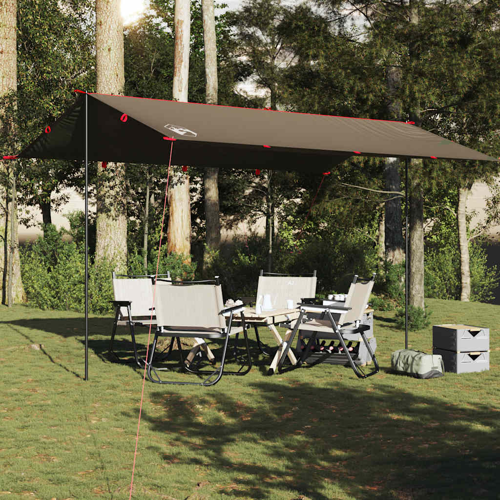 VidaXL Campingmarkise, wasserdicht, 506 x 306 cm, braun