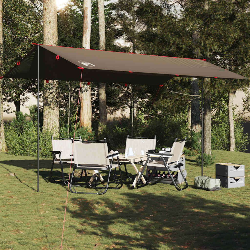 VidaXL Campingmarkise, wasserdicht, 506 x 306 cm, braun