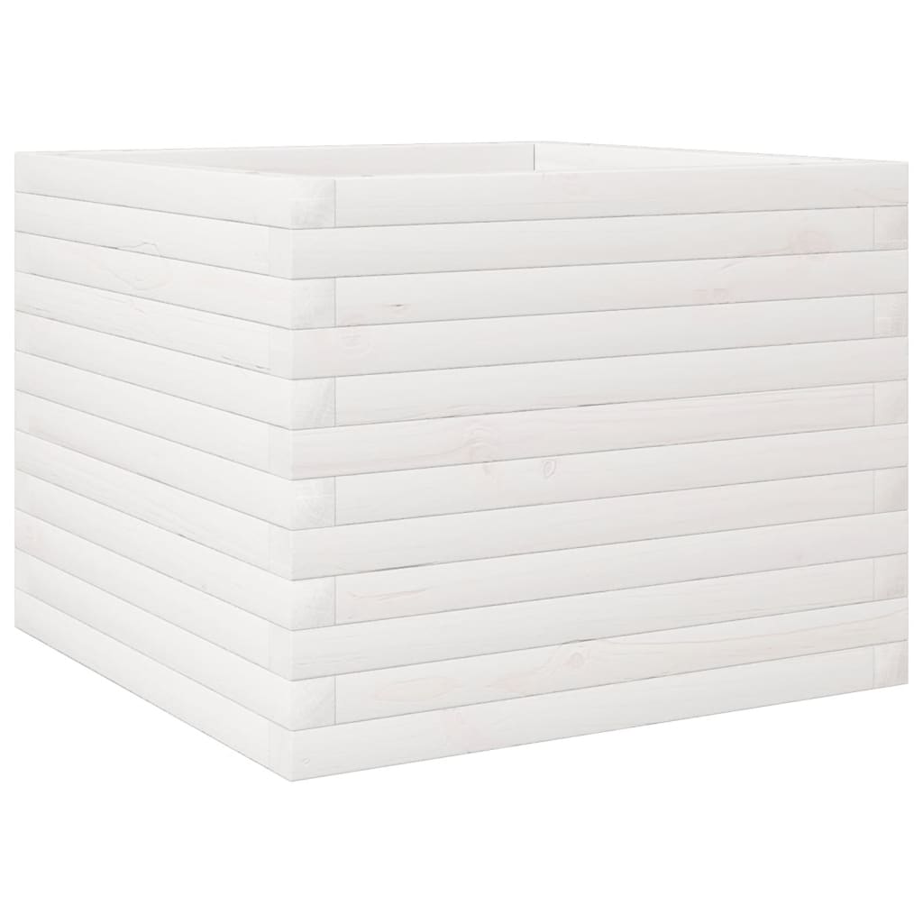 VIDAXL -Planungsbox 60x60x45,5 cm Festkiefer weiß