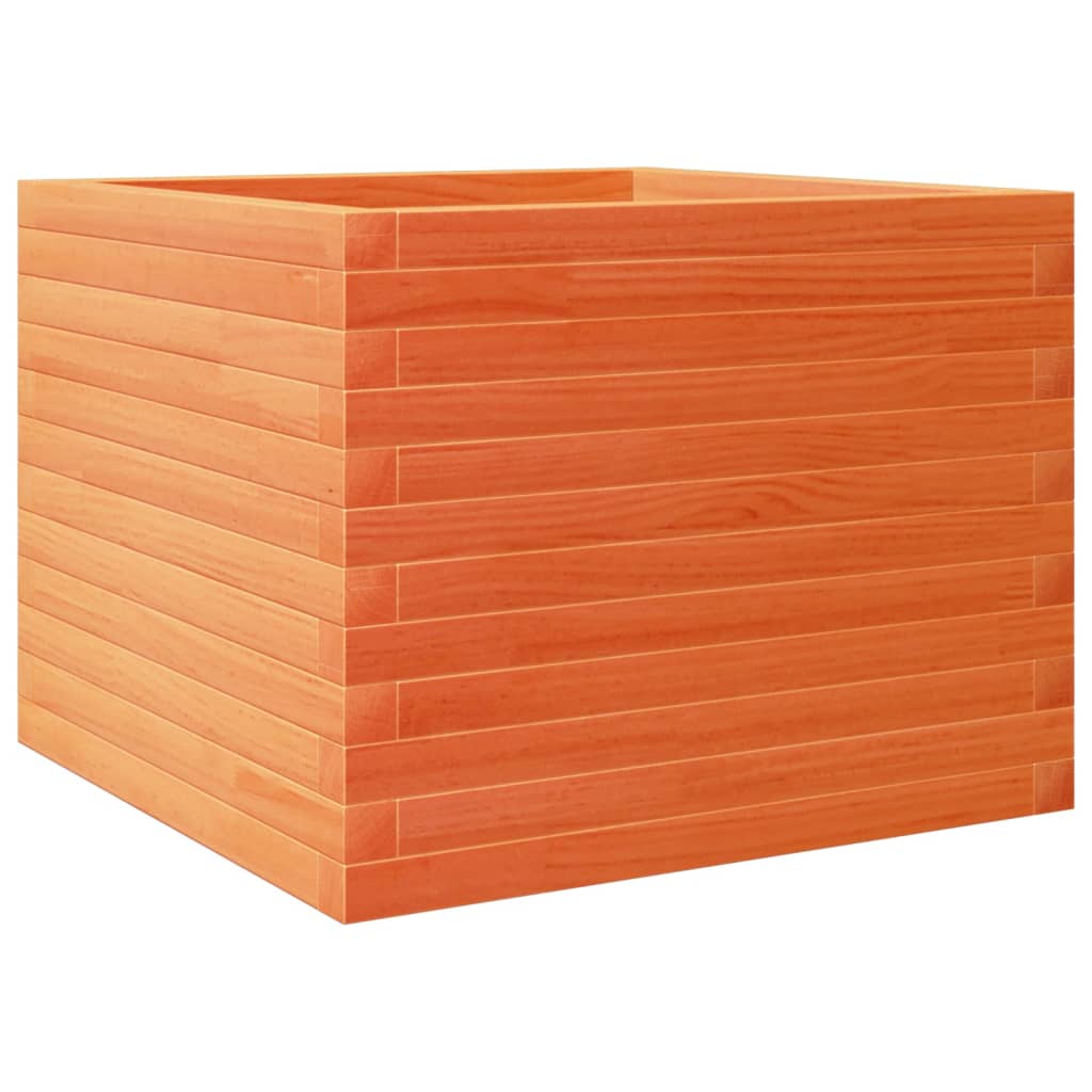 VIDAXL -Planungsbox 60x60x45,5 cm Festkiefer Wäsche Braun