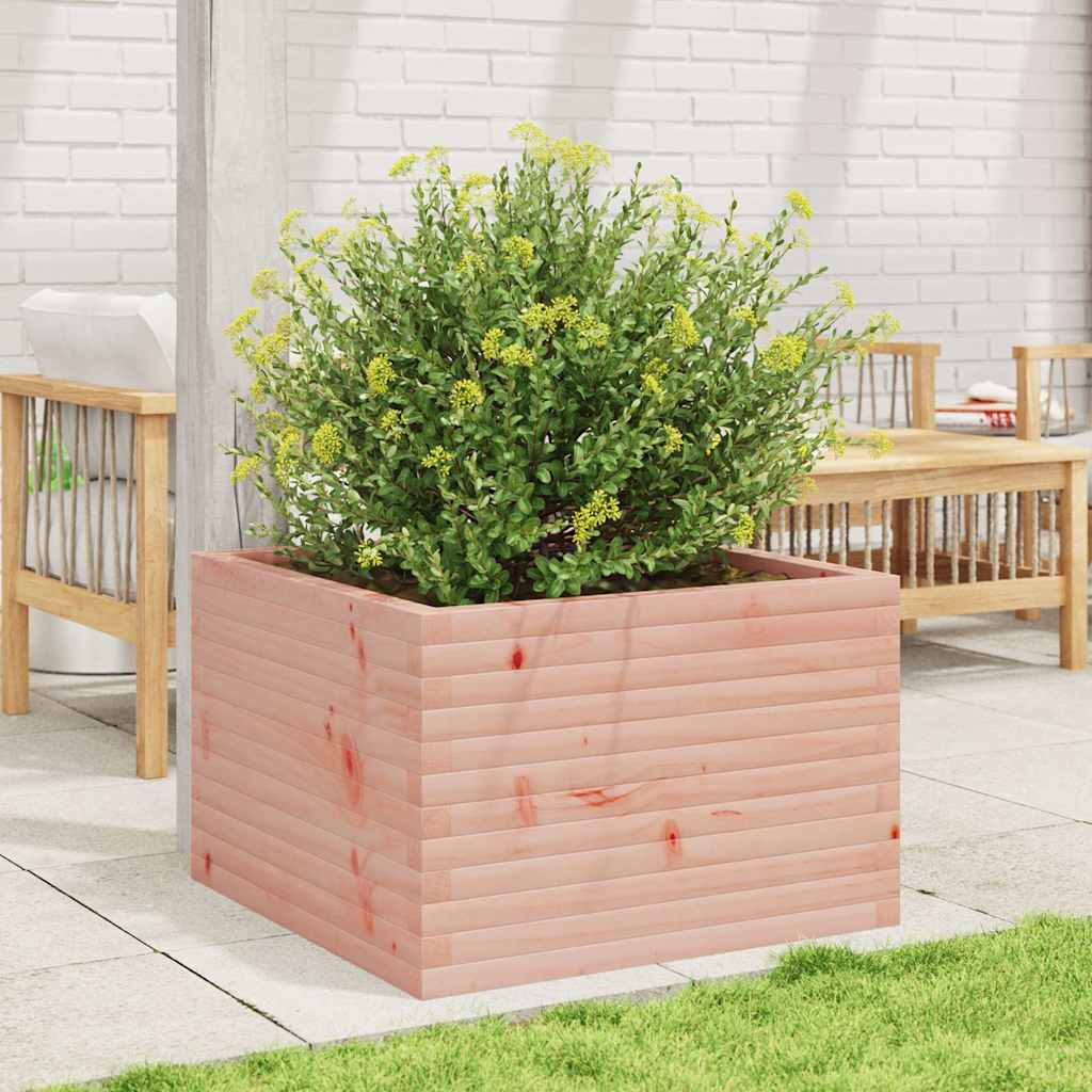 Vidaxl plantenbak 70x70x45,5 cm massief douglashout