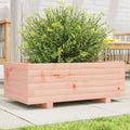 Vidaxl plantenbak 70x40x26,5 cm massief douglashout