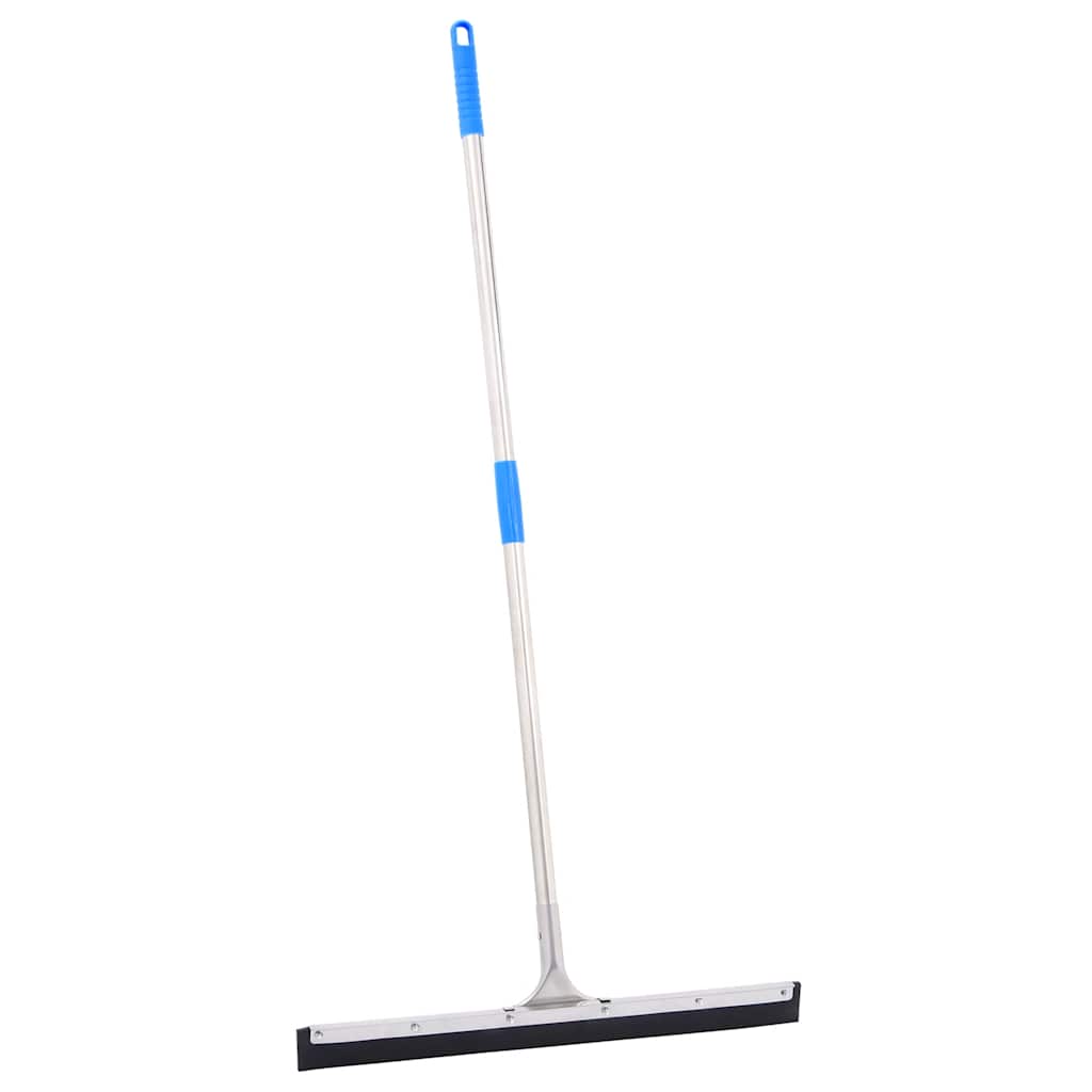 Vidaxl vloerwisser 45x122,5 cm staal en rubber