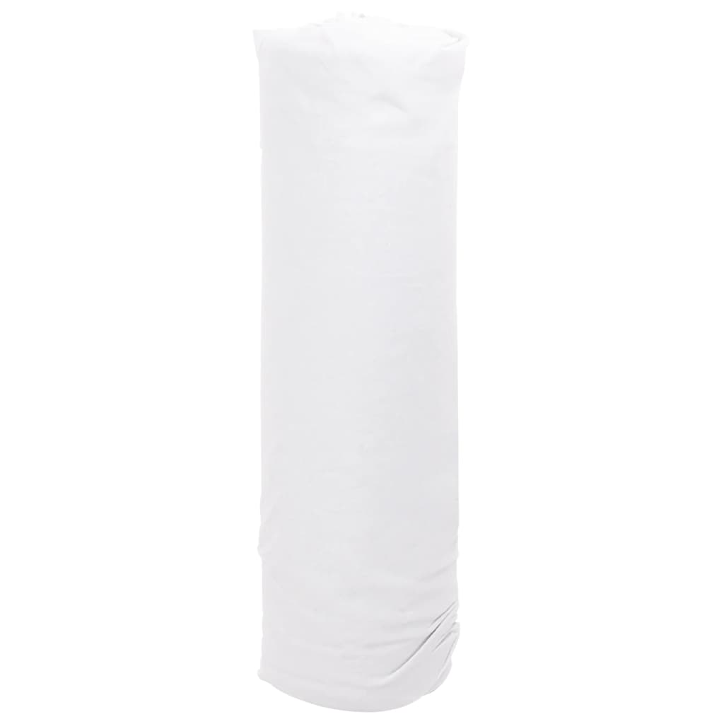 VidaXL Geotextilmembran 1x10 m Polyesterfaser weiß
