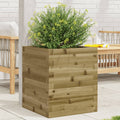 Vidaxl plantenbak 40x40x46 cm geïmpregneerd grenenhout