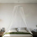 VidaXL Moskitonetz fürs Bett, 220 Maschen, 56 x 56 x 220 cm, Weiß