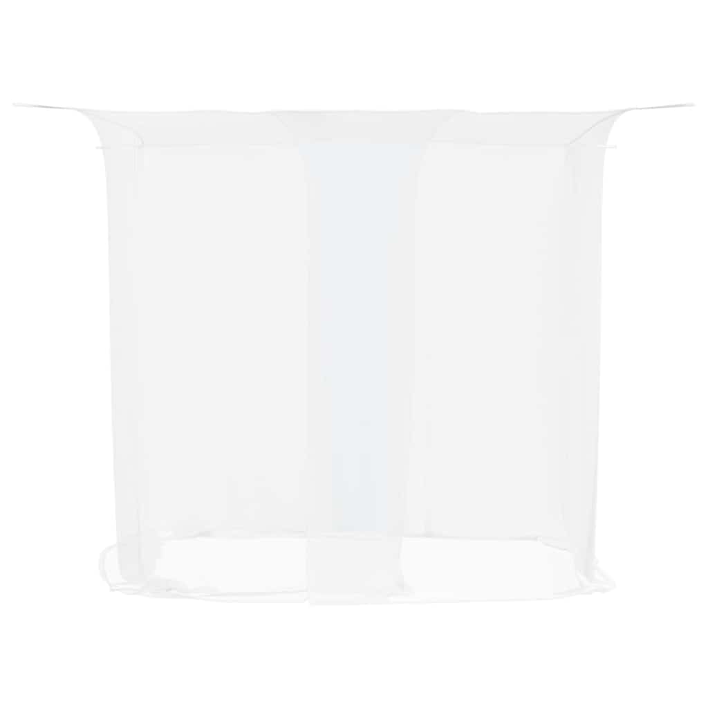 VidaXL Hängendes Moskitonetz, 156 Maschen, 220 x 150 x 180 cm, Weiß