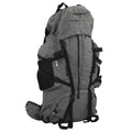 VidaXL Wanderrucksack 80 l Oxford-Gewebe Grau