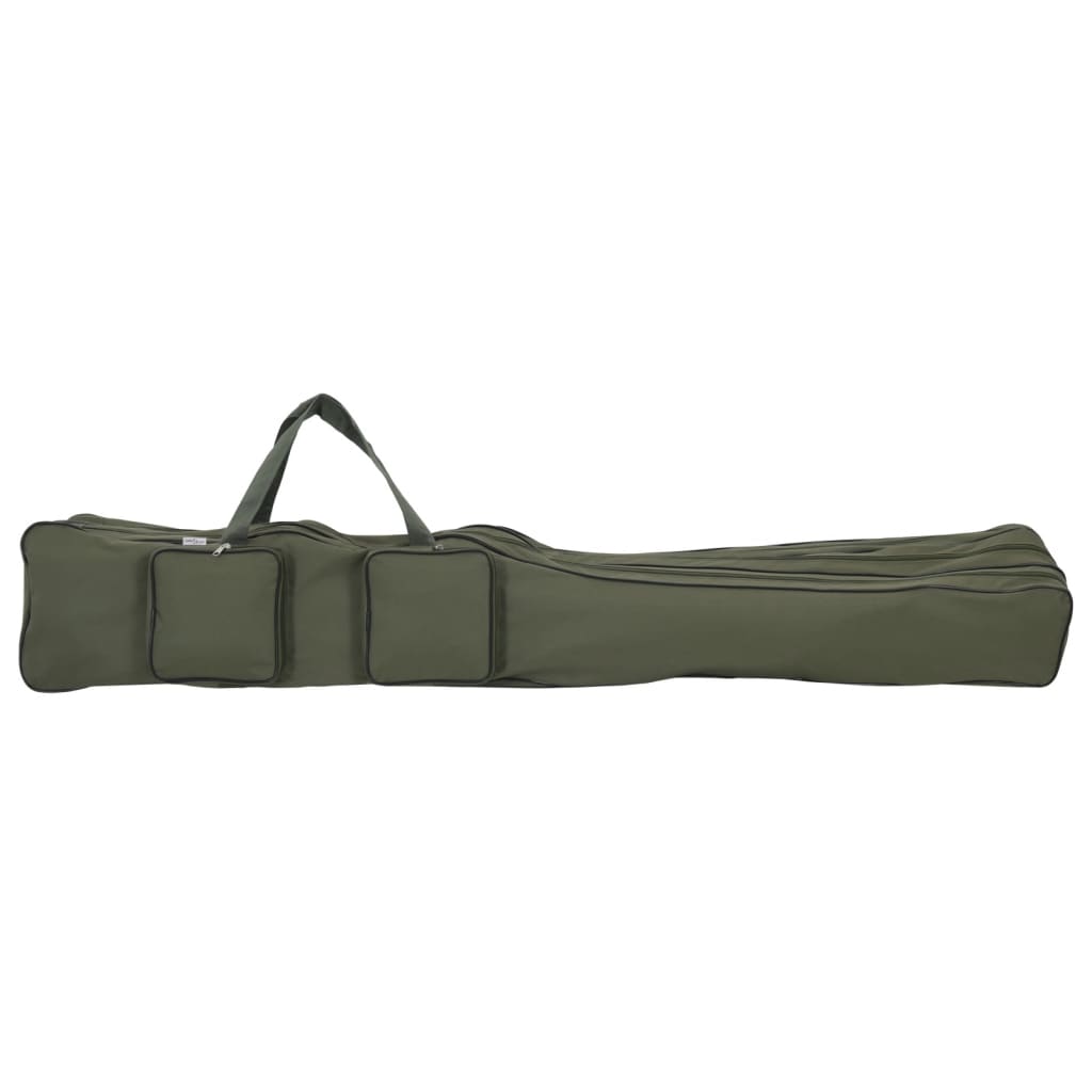 VidaXL Angelrutentasche 150 cm Oxford-Gewebe Dunkelgrün