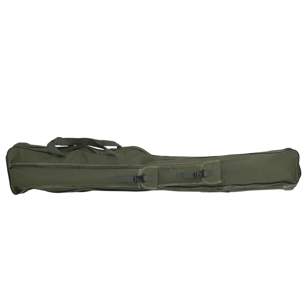 VidaXL Angelrutentasche 150 cm Oxford-Gewebe Dunkelgrün