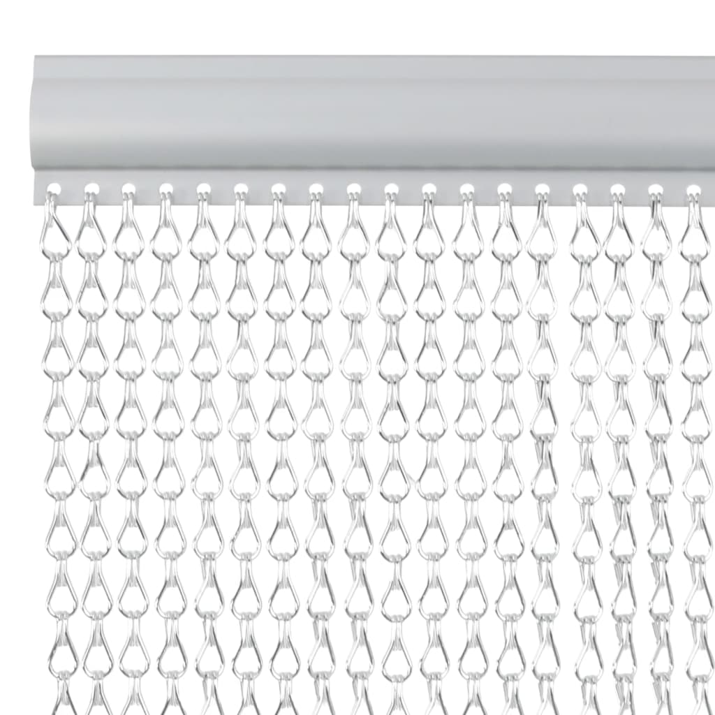 VidaXL Fliegengitterketten 80x201 cm Aluminium