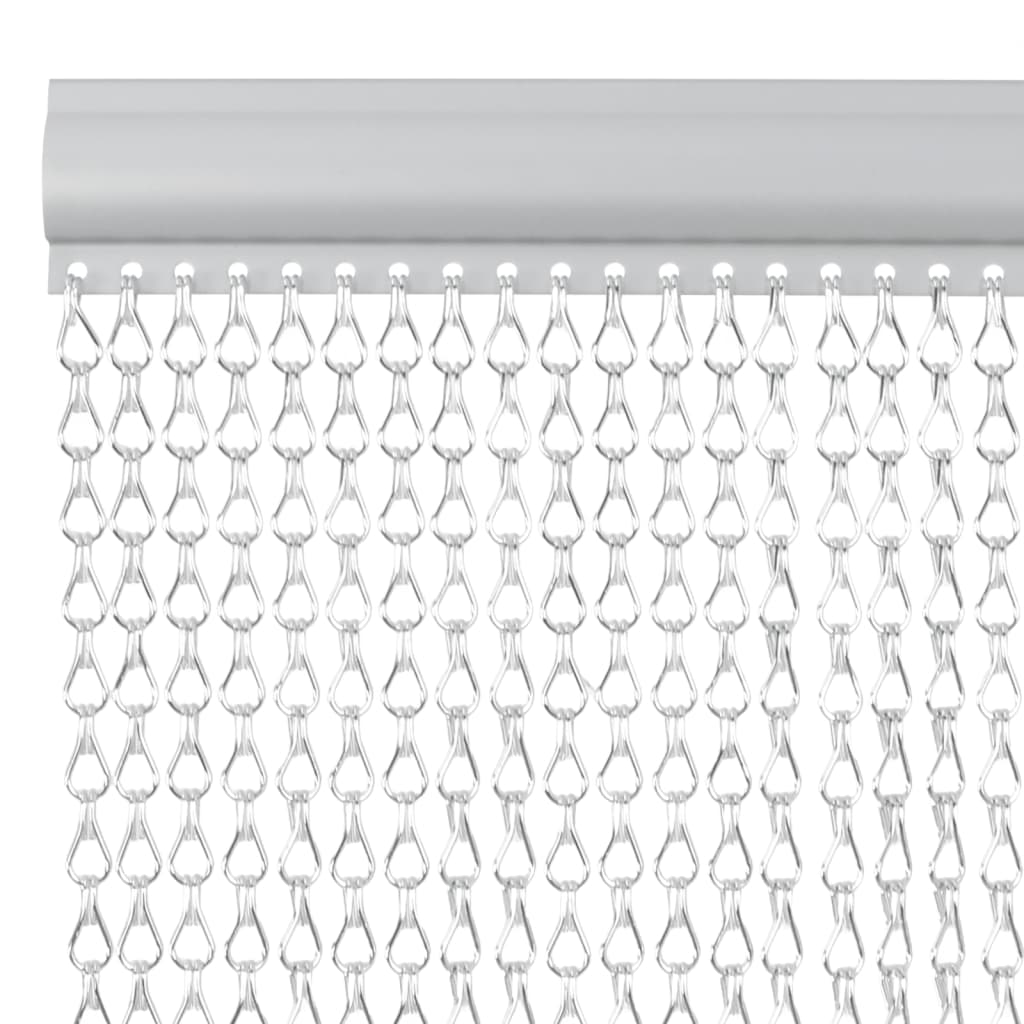 VidaXL Fliegengitterketten 90x200 cm Aluminium