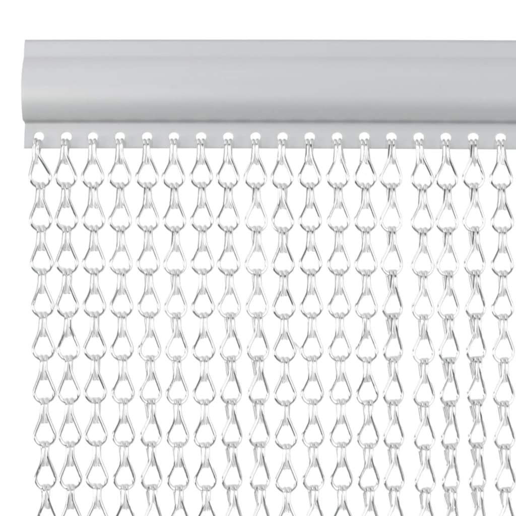 VidaXL Fliegengitterketten 90x220 cm Aluminium