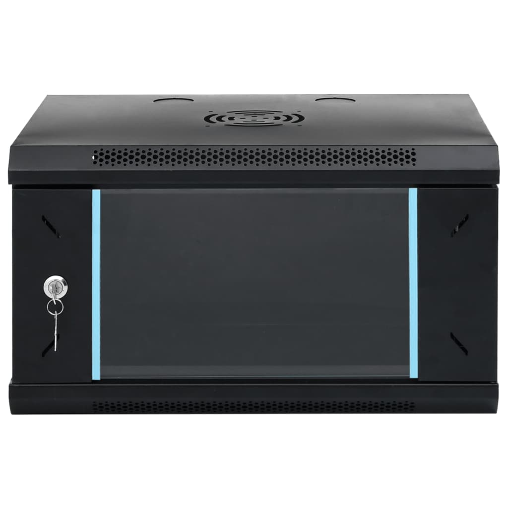 Vidaxx Netzwerkschrank, Wandmontage, 6H 19 IP20, 53 x 40 x 30 cm