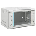Vidaxl 6u wandgemonteerde netwerkkast 19 ip20 53x40x30 cm