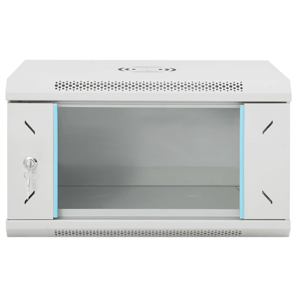 Vidaxx Netzwerkschrank, Wandmontage, 6H 19 IP20, 53 x 40 x 30 cm