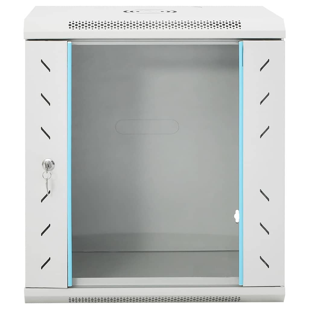 Vidaxl netwerkkast wandgemonteerd 12u 19 ip20 53x40x60 cm