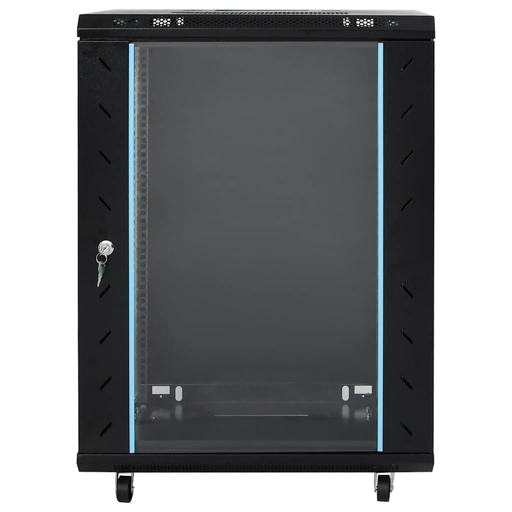 Vidaxl 15u netwerkkast met draaipoten 19 ip20 60x45x86 cm