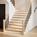 Vidaxl traptreden 4 st 110x25x2 cm onbehandeld massief eikenhout