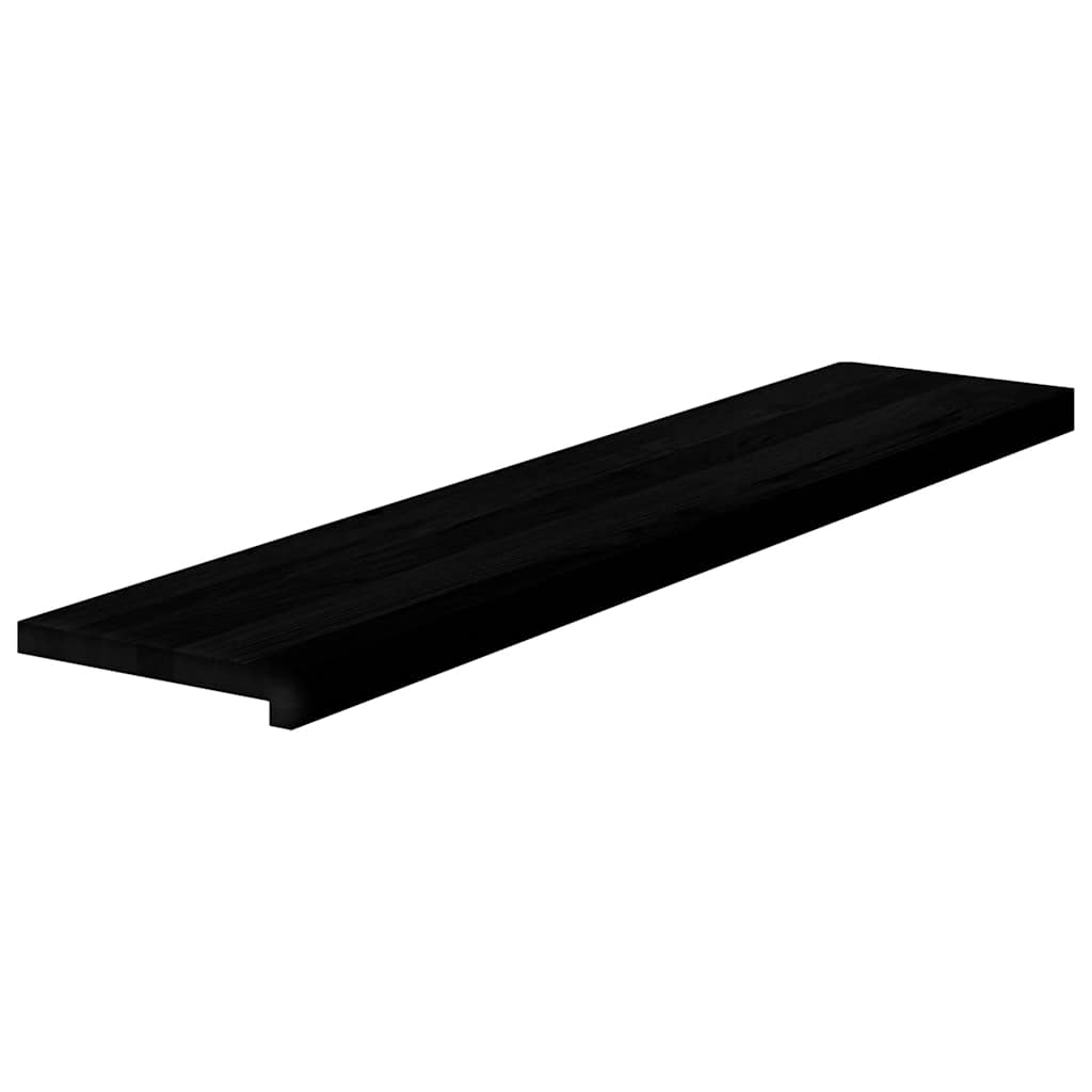 VidaXL Schritte 2 ST 120x25x2 cm feste Eiche dunkelbraun