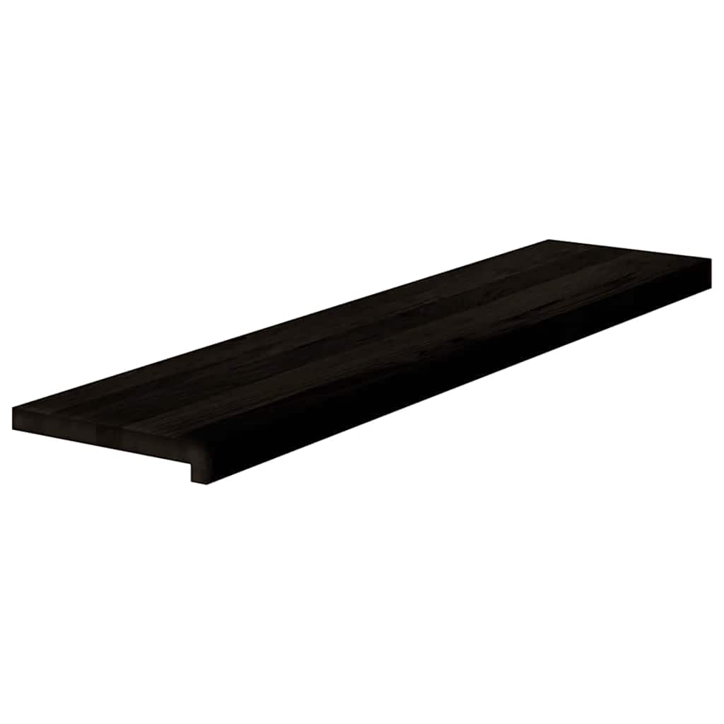 VidaXL Schritte 2 ST 110x30x2 cm feste Eiche dunkelbraun
