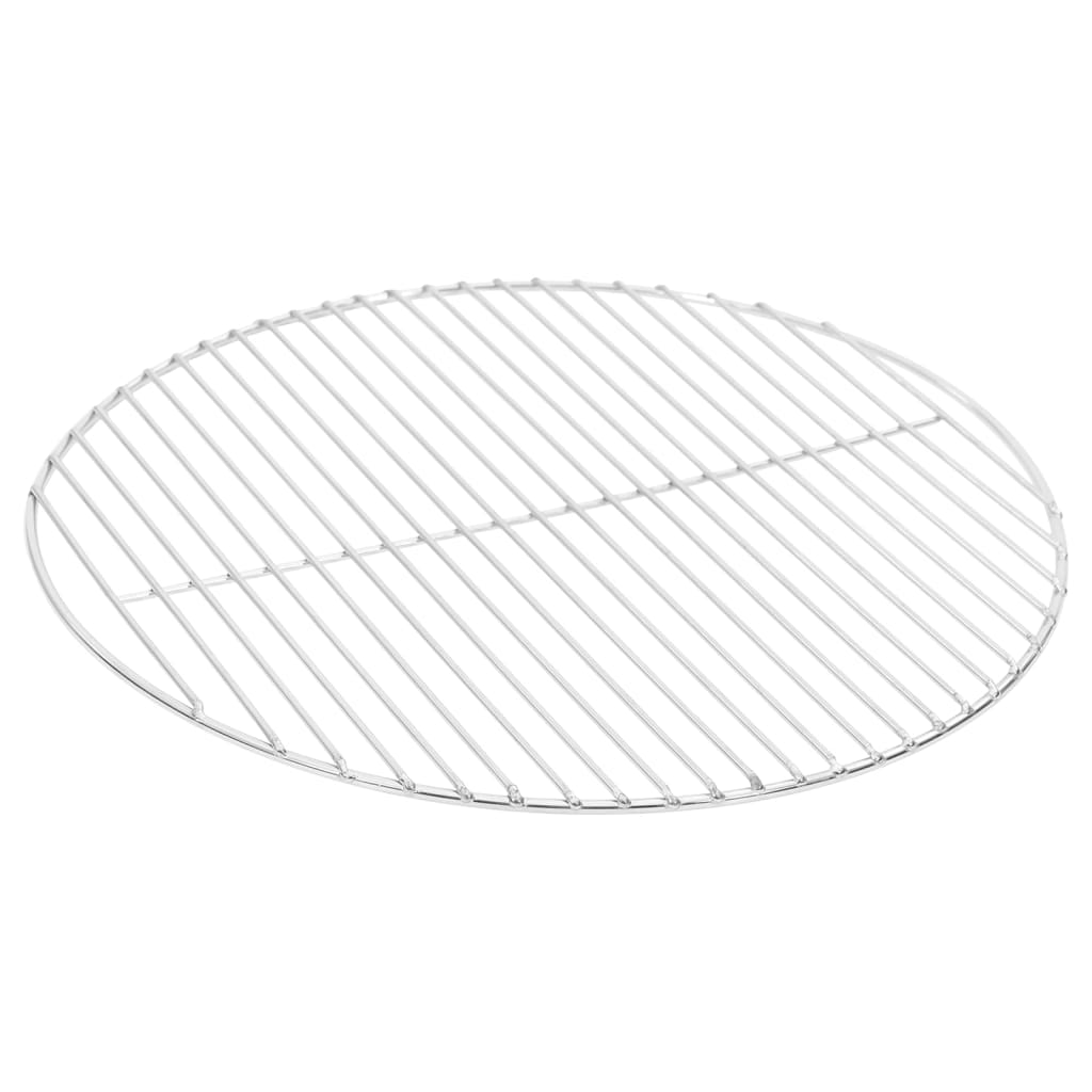 VidaXL Grillrost rund ø44,5 cm Edelstahl 304