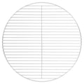 Vidaxl barbecuerooster rond ø50 cm 304 roestvrij staal