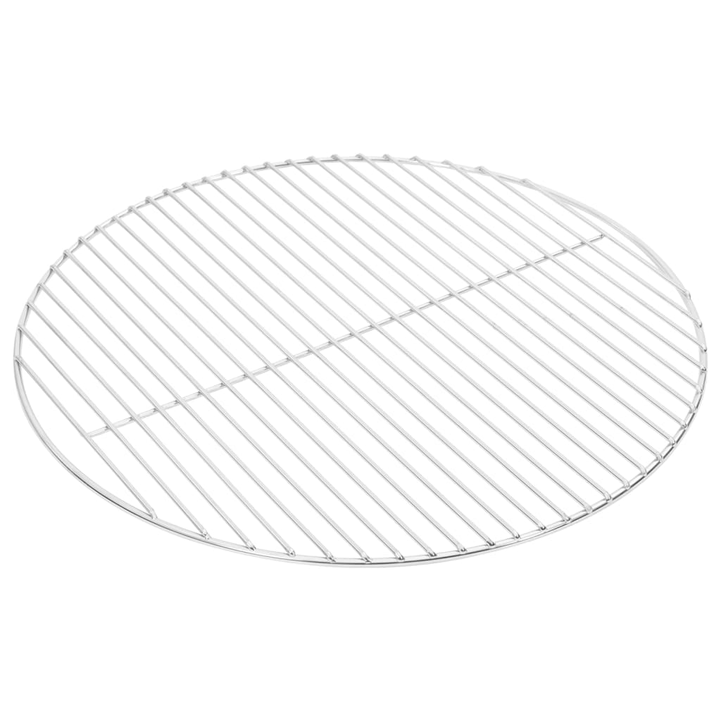 VidaXL Grill rund ø50 cm Edelstahl 304