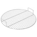 Vidaxl barbecuerooster met handgrepen rond ø44,5 cm 304 roestvrijstaal