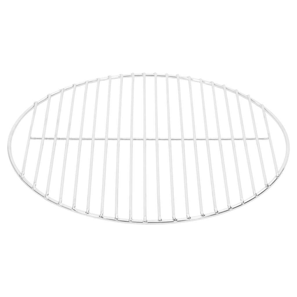 VidaXL Grillrost rund ø40 cm Edelstahl 304